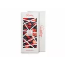 Hořká čokoláda 72% s jahodami, malinami a fialkou